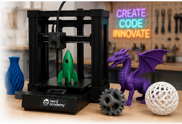 3D printer creating models