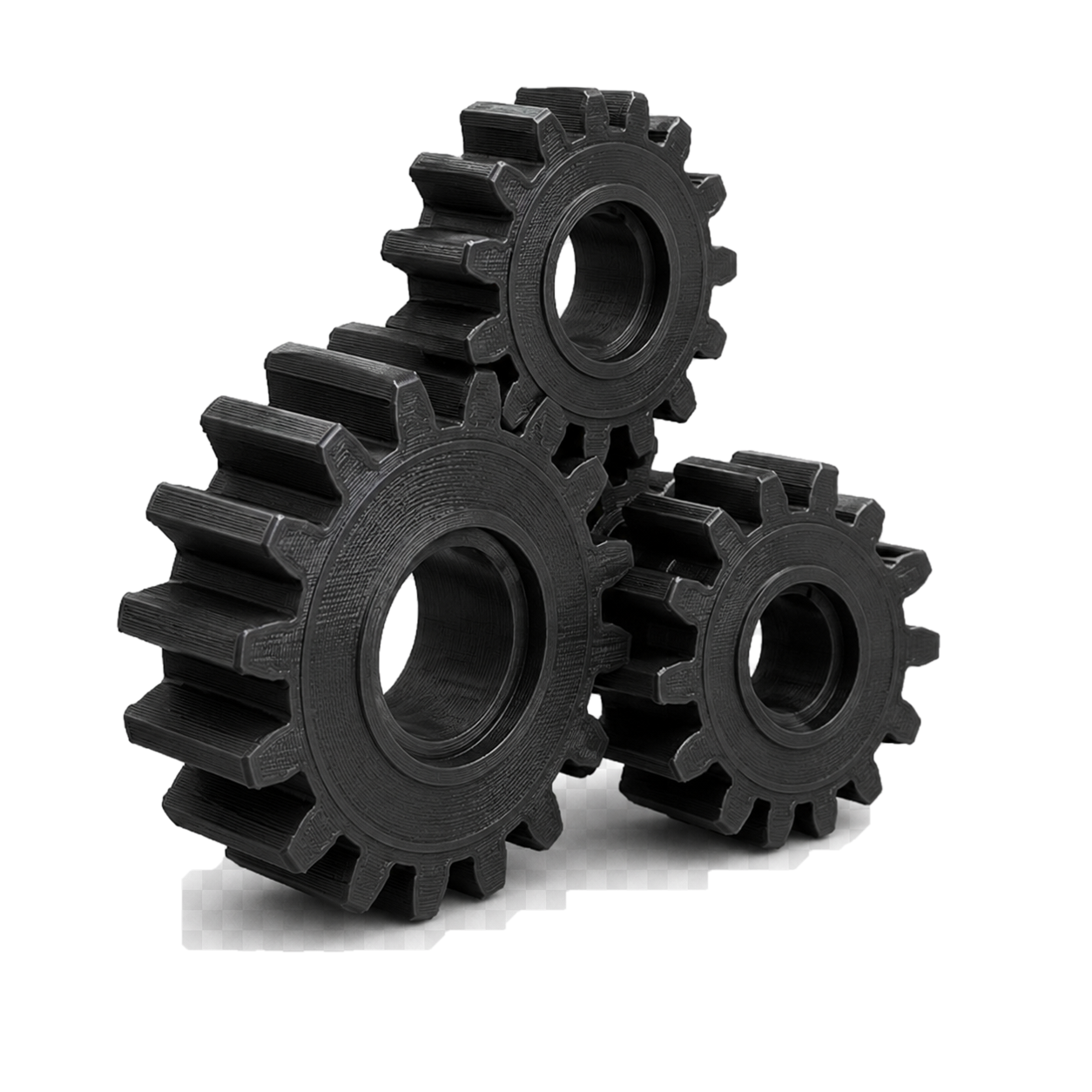 3D printed functional gears