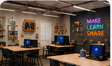 STEM craft studio room