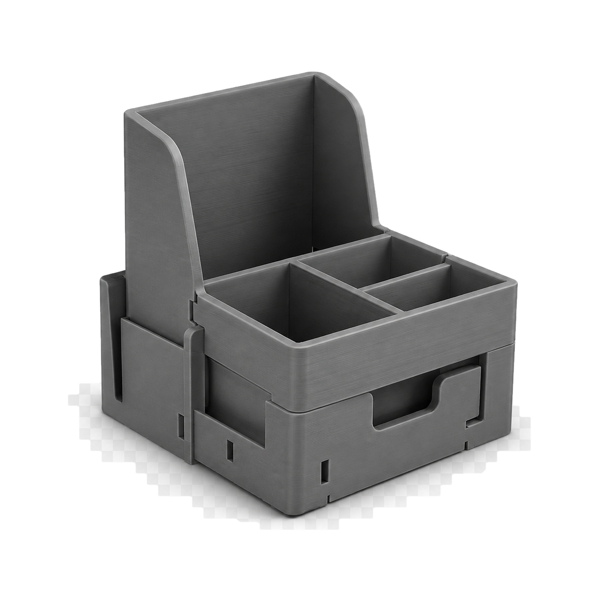3D printed desk organizer