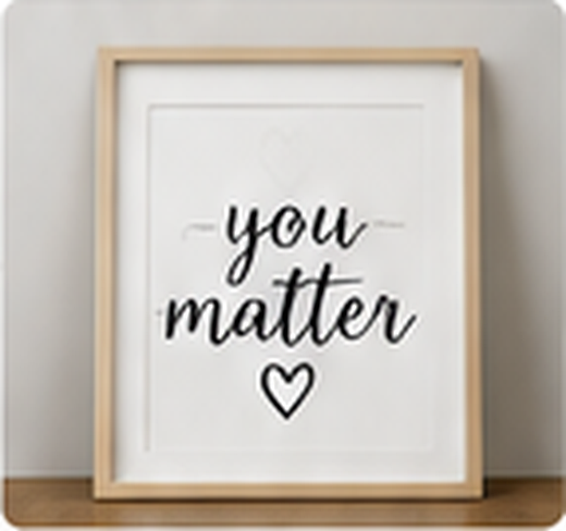 You matter printable wall art