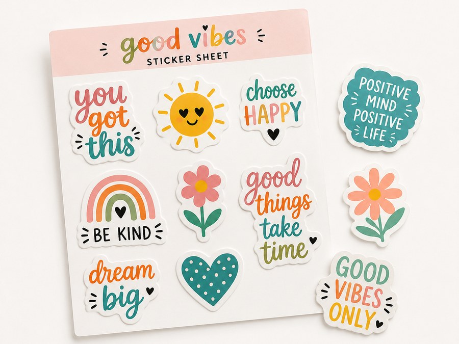 Custom stickers and decals