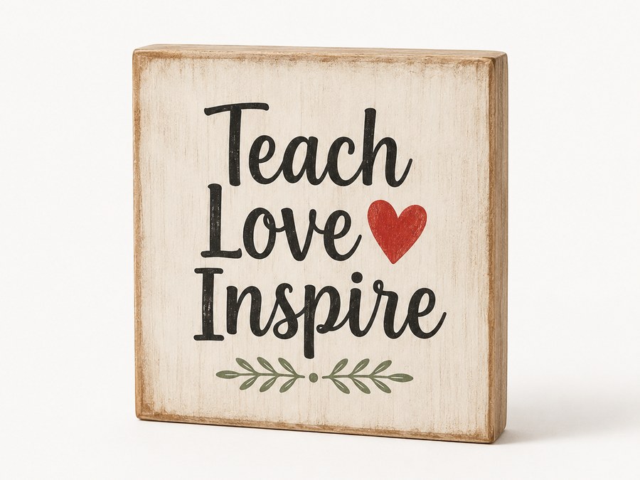 Teacher gift sign